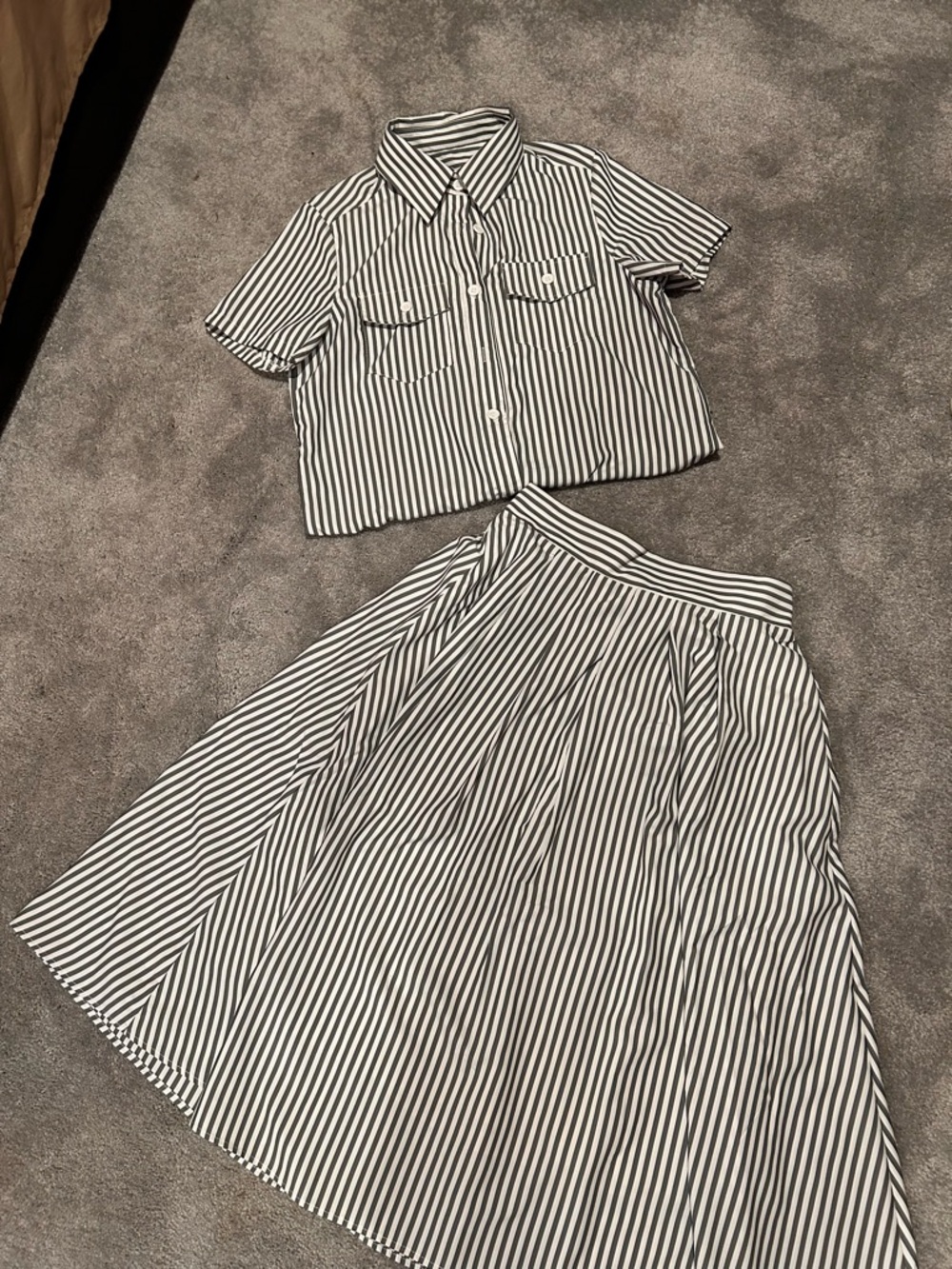 Super cute 2-pice skirt set